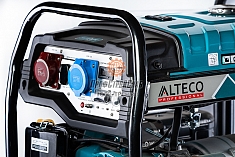 Бензиновый генератор Alteco AGG 11000 TE DUO ракурс 6