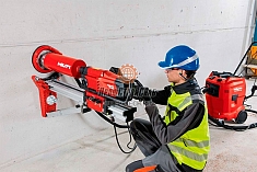 Применение водосборного кольца Hilti DD-WCS-172