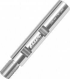 Удлинители алюминиевые для алмазных коронок Адель 1 1/4 UNC-1 1/4 UNC, 200 мм